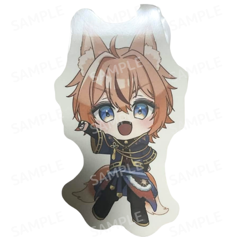 Vtuber 「狐火るび」オリジナルステッカー No. 01