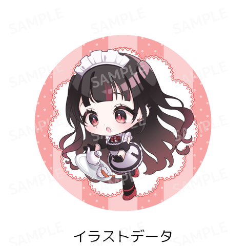 Vtuber 「杞憂マロ」書き下ろしSDキャラ缶バッジ No. 01